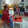 Представяне на "Азбука в цирка" пред деца от ЦДГ 100 в София